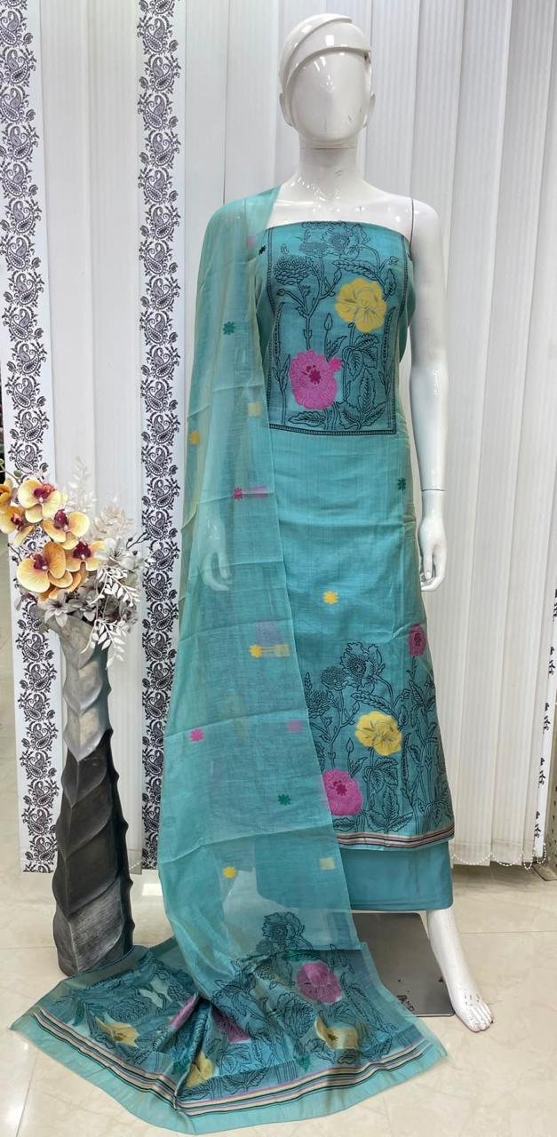 TOP SLUB SILK PETHANI JACKUARD