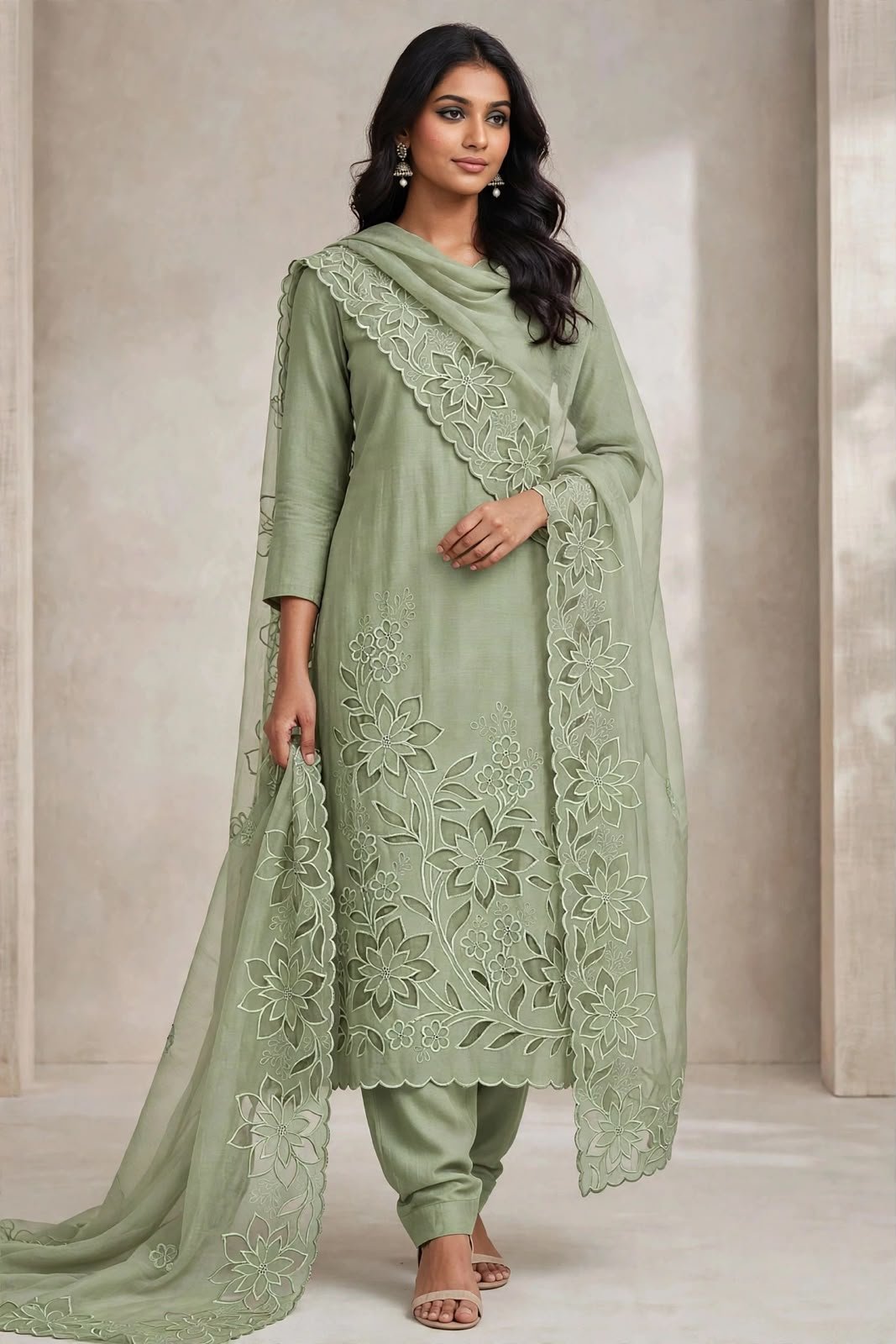 Premium quality* Top Pure mal silk, with inner heavy-looking but light to wear, boutique-style cutw